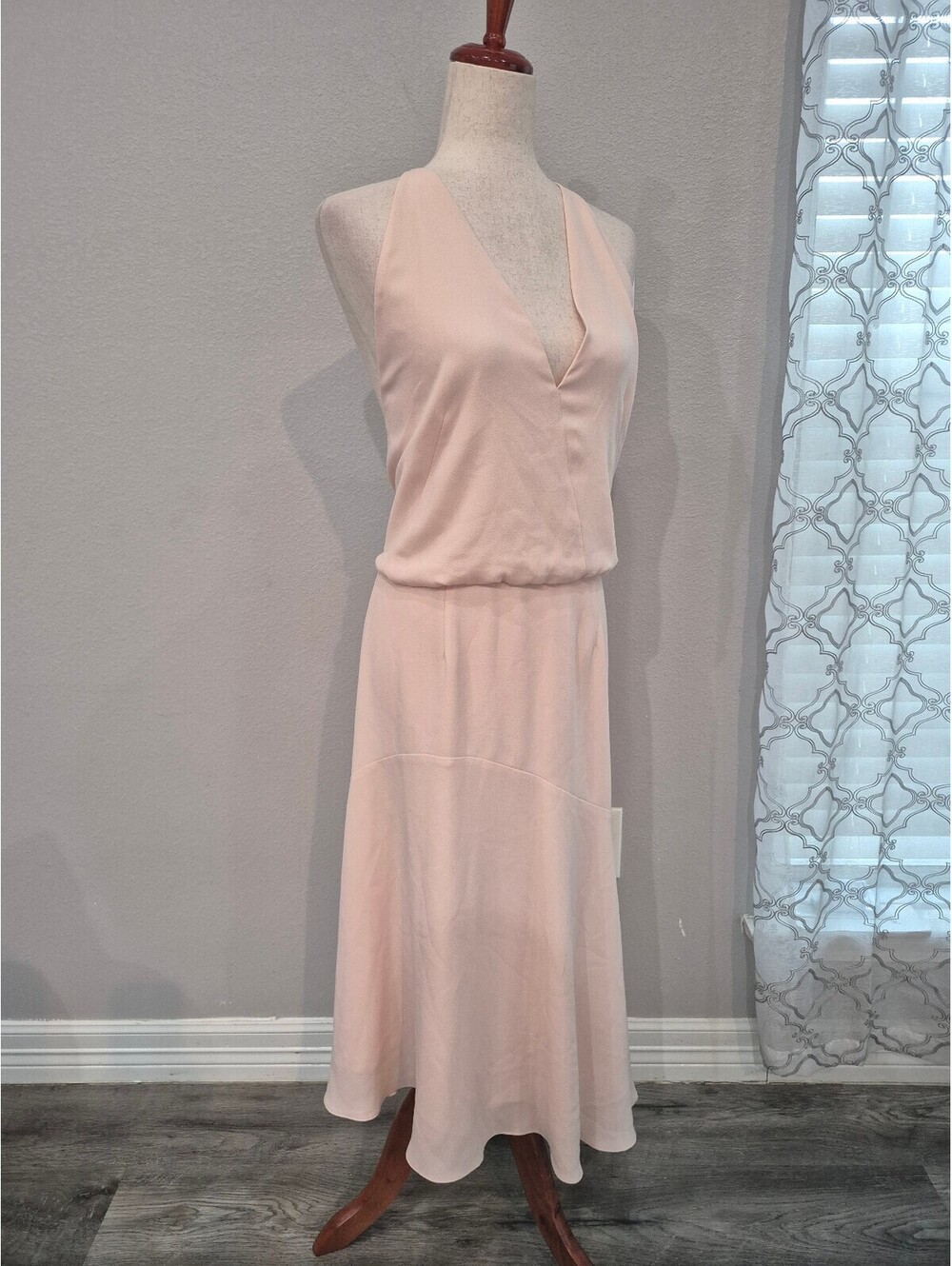 REISS Midi Dress Size 10 Excellent Condition - Picture 5 of 6